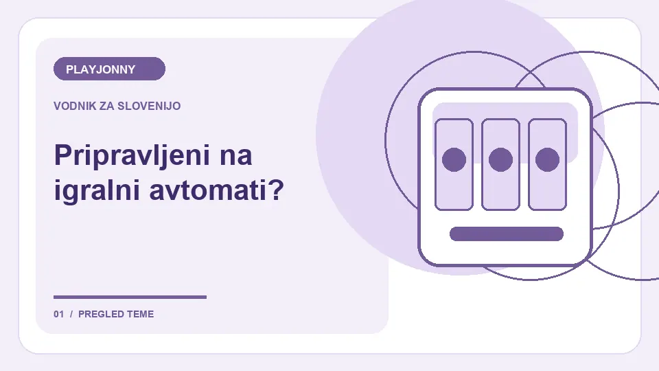 Igralni avtomati: Pripravljeni na igralni avtomati? – ilustracija za pregled iger