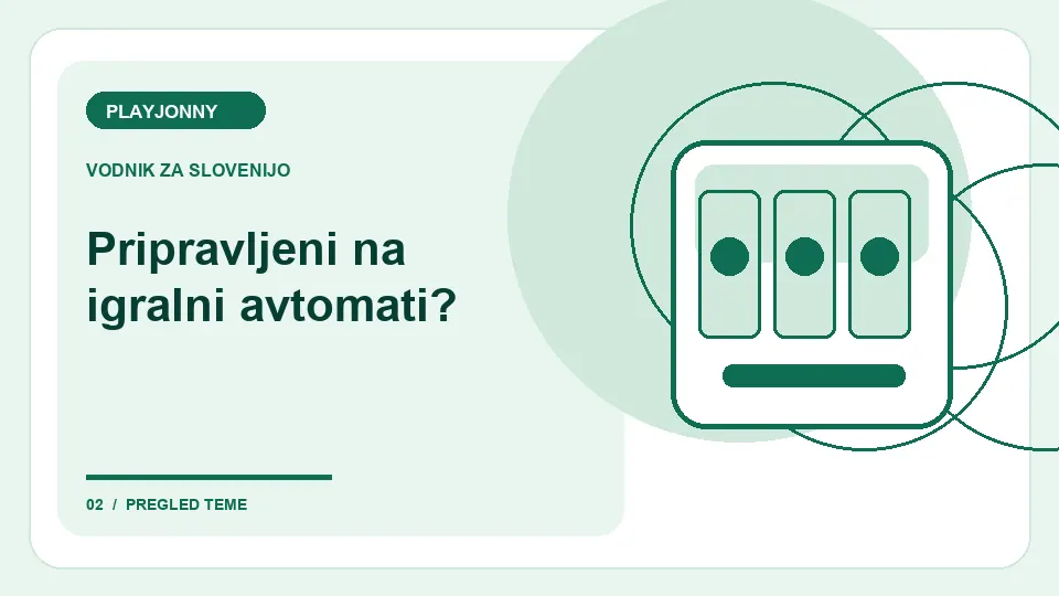 Igralni avtomati: Pripravljeni na igralni avtomati? – ilustracija za pregled iger
