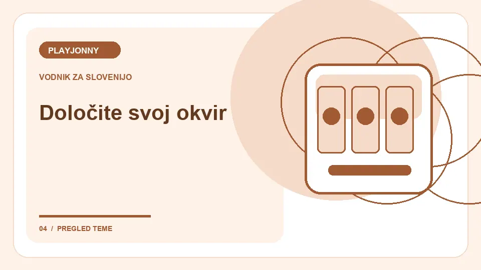 RTP pri avtomatih: Določite svoj okvir – ilustracija za pregled iger