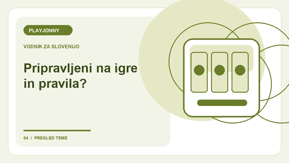 Igre in pravila: Pripravljeni na igre in pravila? – ilustracija za pregled iger