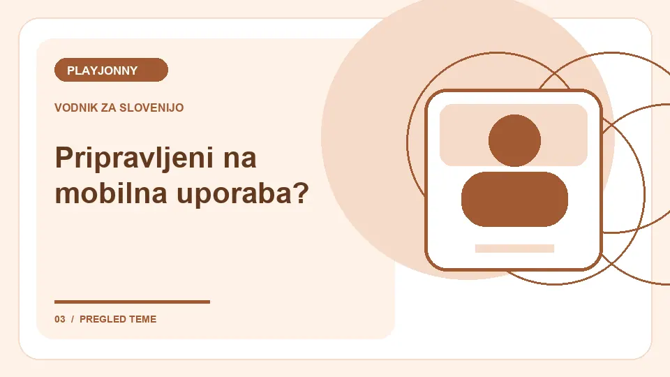 Mobilna uporaba: Pripravljeni na mobilna uporaba? – ilustracija za pregled računa