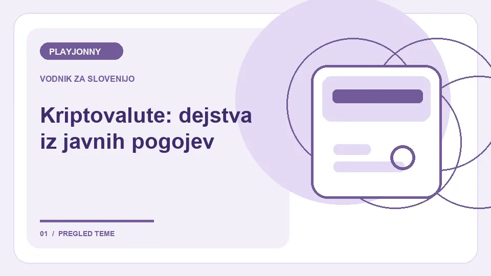 Kriptovalute na PLAYJONNY – omrežje in naslov: Kriptovalute: dejstva iz javnih pogojev – ilustracija za pregled plačil