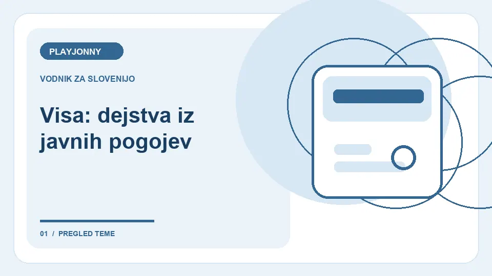 Visa na PLAYJONNY – polog in izplačilo: Visa: dejstva iz javnih pogojev – ilustracija za pregled plačil