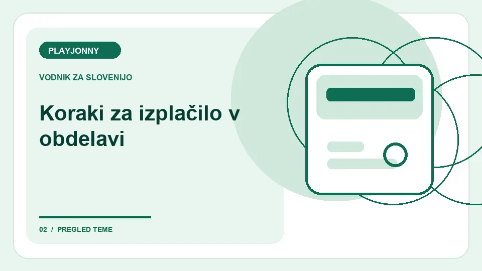 Izplačilo PLAYJONNY v obdelavi – kaj preveriti: Koraki za izplačilo v obdelavi – ilustracija za pregled plačil
