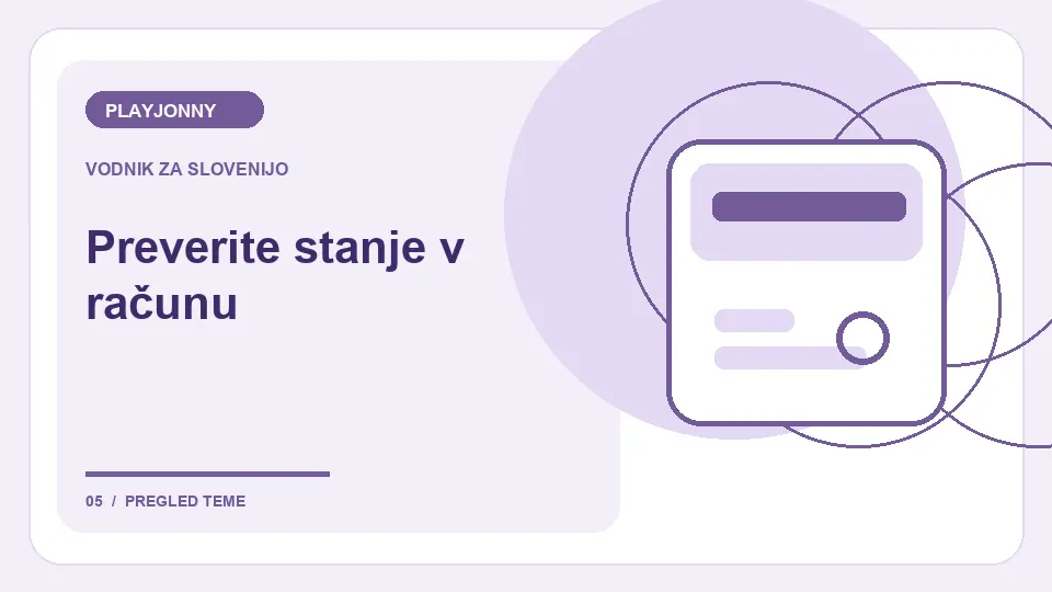 Pologi in izplačila na PLAYJONNY: Preverite stanje v računu – ilustracija za pregled plačil
