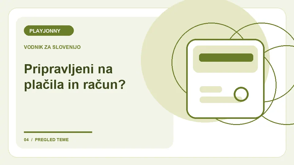 Plačila in račun: Pripravljeni na plačila in račun? – ilustracija za pregled plačil