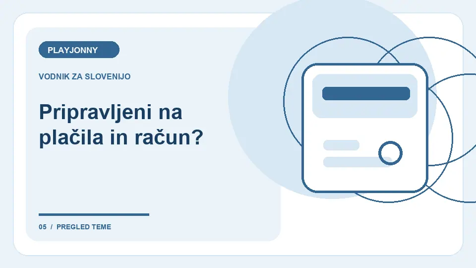 Plačila in račun: Pripravljeni na plačila in račun? – ilustracija za pregled plačil