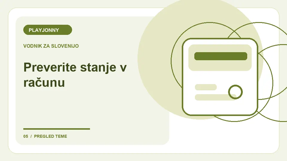 Plačila s kartico: Preverite stanje v računu – ilustracija za pregled plačil