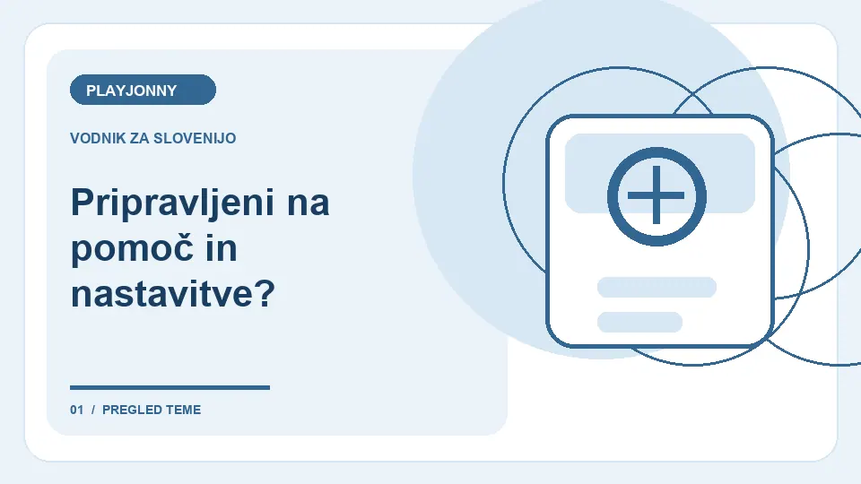 Pomoč in nastavitve: Pripravljeni na pomoč in nastavitve? – ilustracija za pregled pogojev