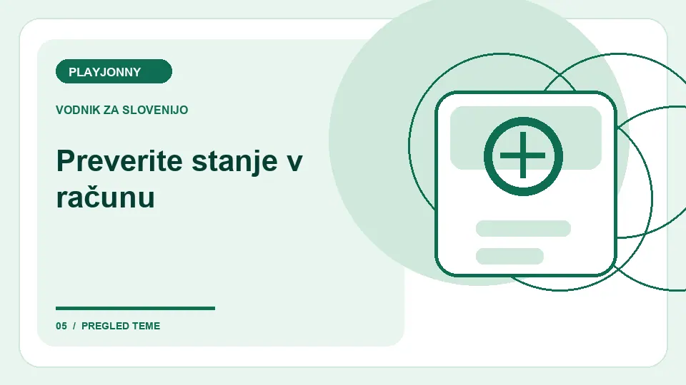 Ponastavitev gesla: Preverite stanje v računu – ilustracija za pregled pogojev