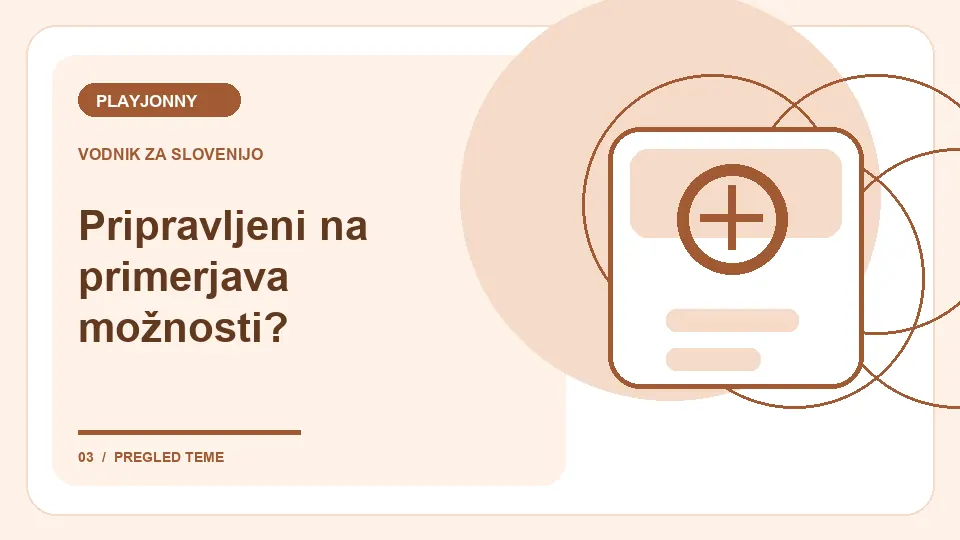 Primerjava možnosti: Pripravljeni na primerjava možnosti? – ilustracija za pregled pogojev