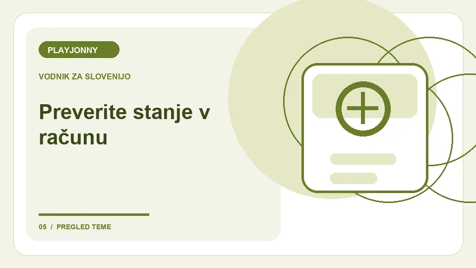 Žive ali digitalne igre: Preverite stanje v računu – ilustracija za pregled pogojev