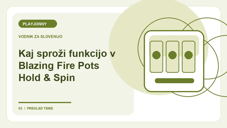 Blazing Fire Pots Hold & Spin: kako deluje igralni avtomat: Kaj sproži funkcijo v Blazing Fire Pots Hold & Spin – ilustracija za pregled iger