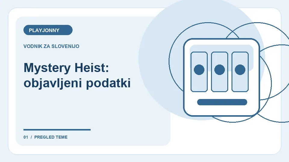 Mystery Heist: kako deluje igralni avtomat: Mystery Heist: objavljeni podatki – ilustracija za pregled iger