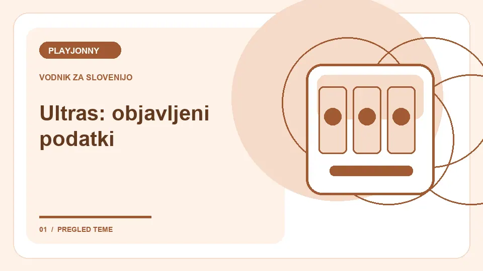 Ultras: kako deluje igralni avtomat: Ultras: objavljeni podatki – ilustracija za pregled iger