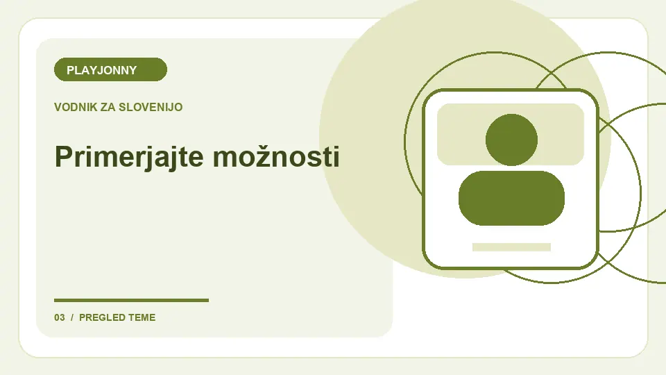 Ustvarjanje računa: Primerjajte možnosti – ilustracija za pregled računa