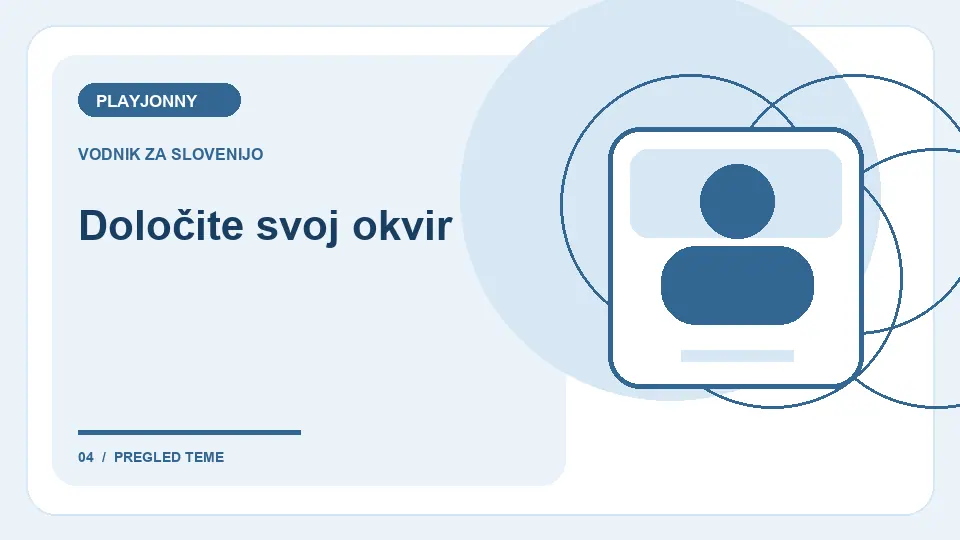 Ustvarjanje računa: Določite svoj okvir – ilustracija za pregled računa