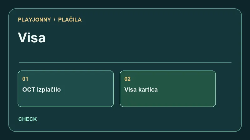 Preverjanje pri Visa