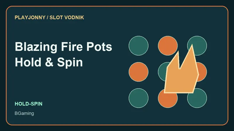 Blazing Fire Pots Hold & Spin: motiv ognjeni lonci