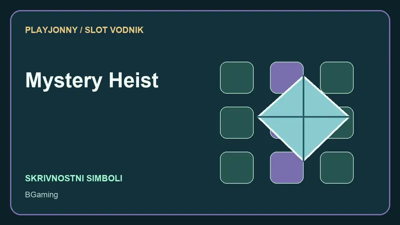 Mystery Heist: shema igralne mehanike